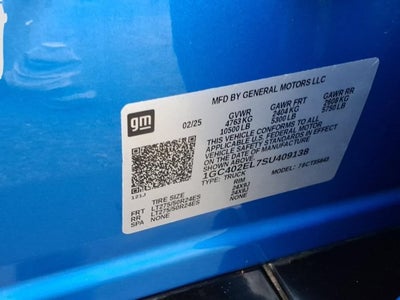 2025 Chevrolet Silverado EV RST - Max Range