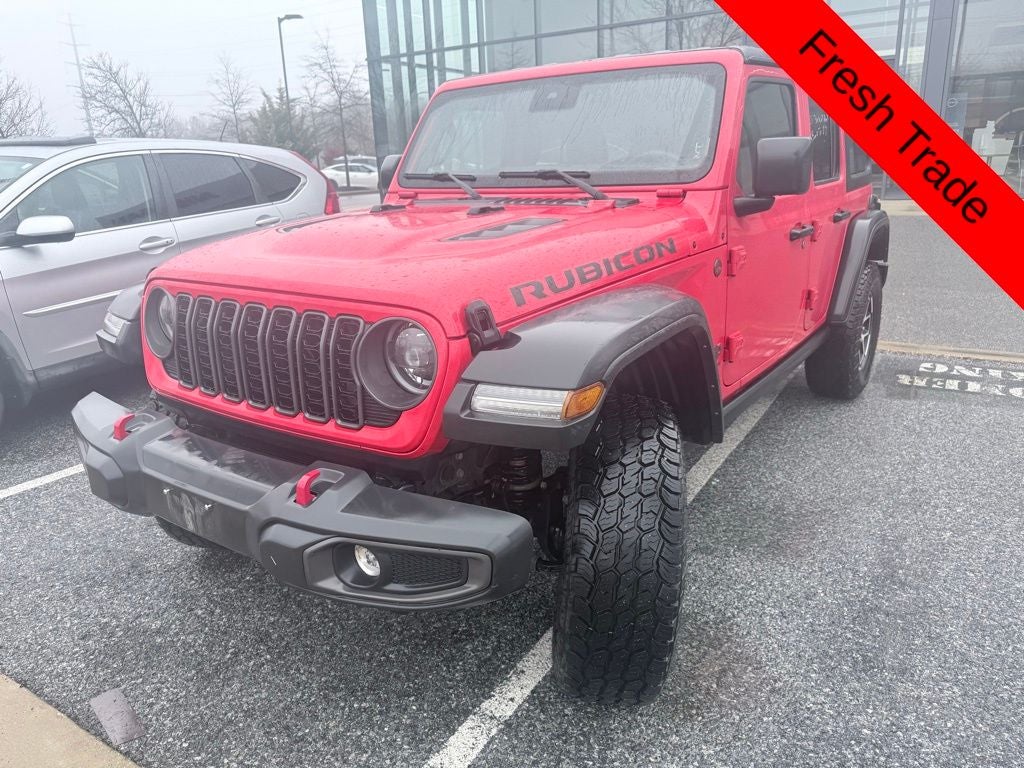 2024 Jeep Wrangler Rubicon 4DR 3 PIECE HARDTOP "ONE OWNER"