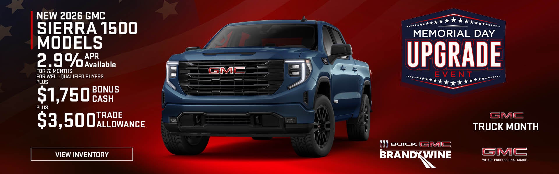 NEW 2026 SIERRA 1500 MODELS 