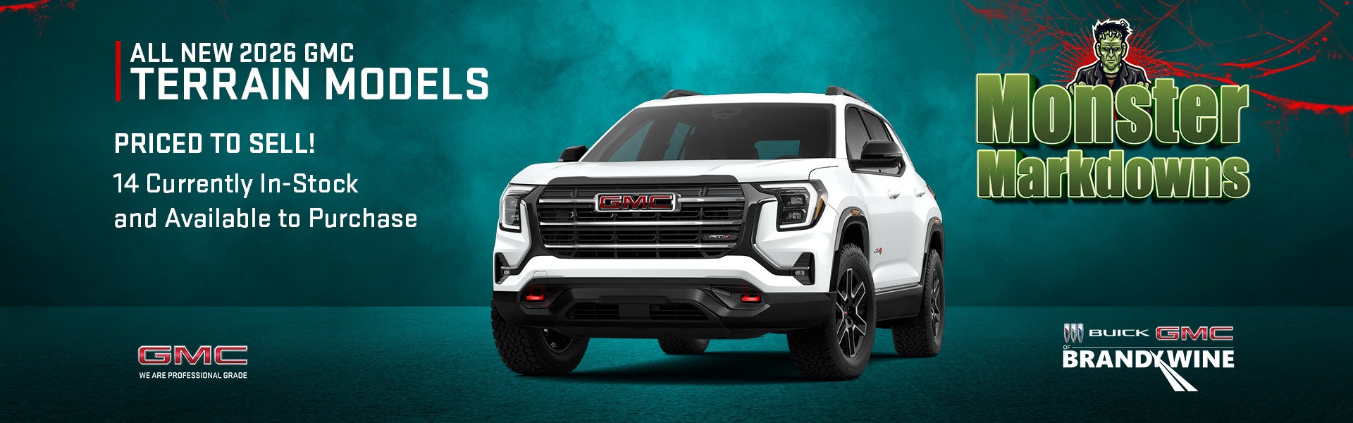 All New 2026 GMC Terrain Models